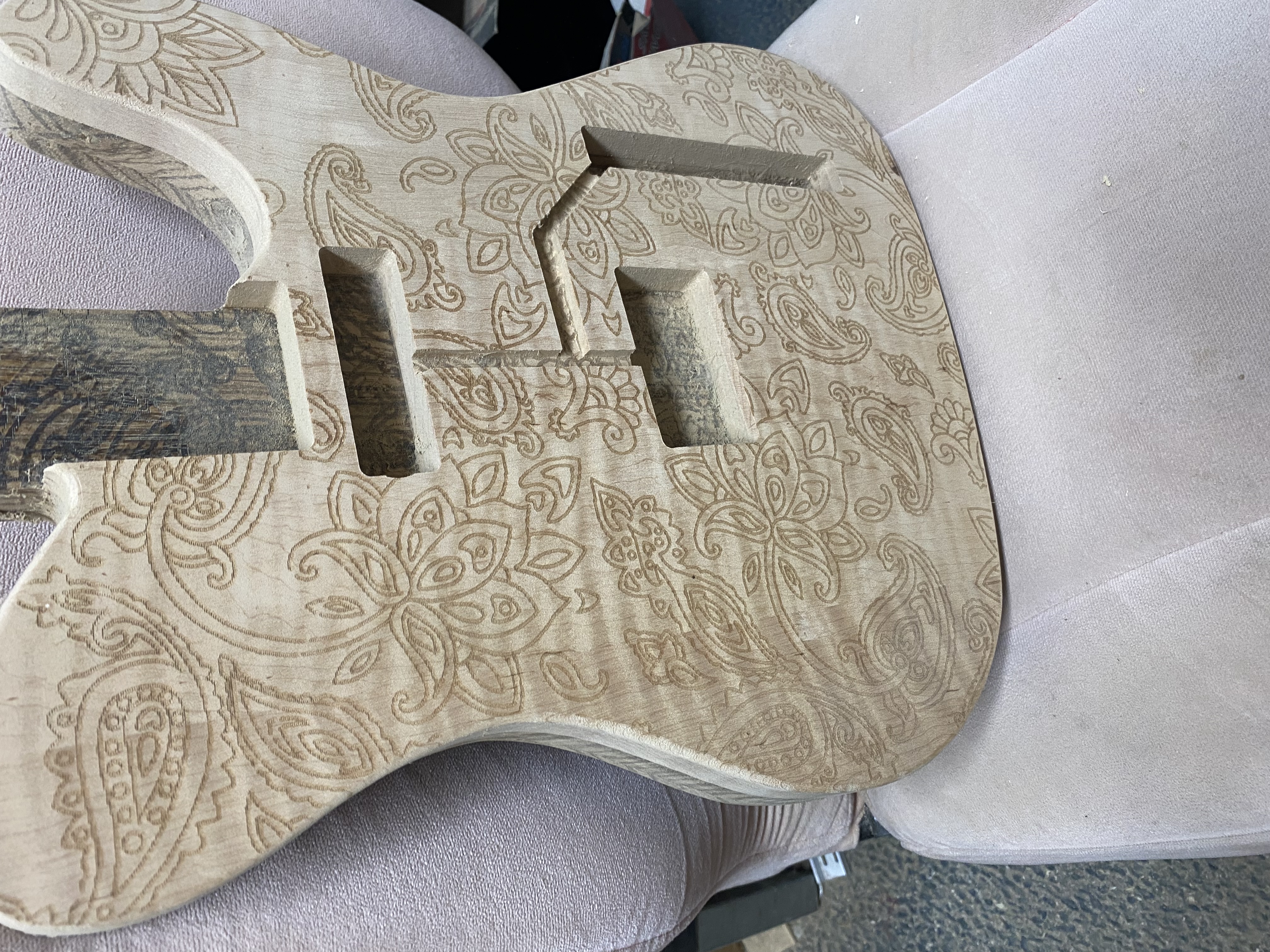Laser engraver at St. Johns Wood Works